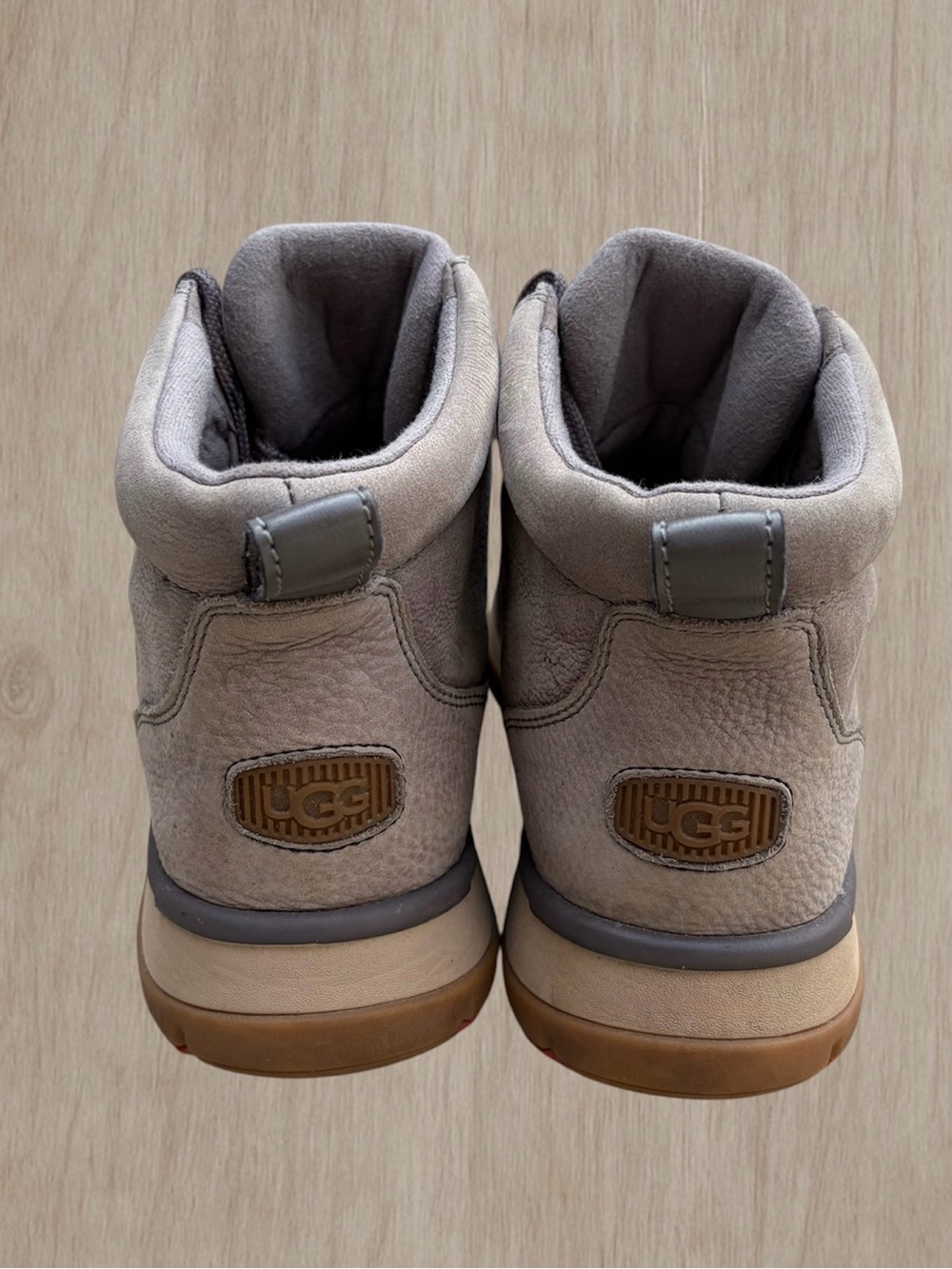 UGG Lakesider-Style Grey Ankle Hiker Boots Sz 9